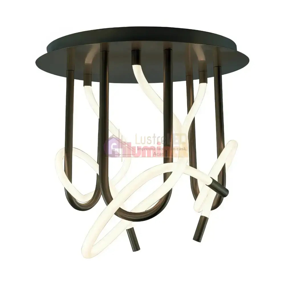 Lustra LED SUFITOWA 3 Functii Echivalent 400W lustreled.ro