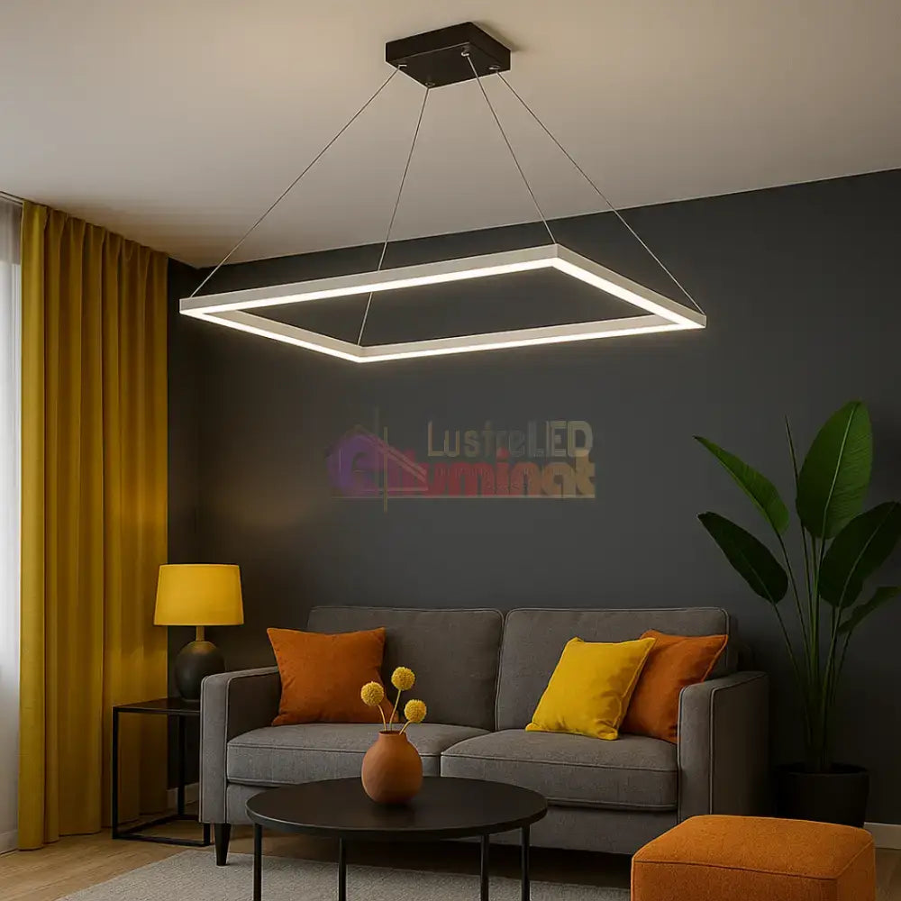 Lustra LED Suspendata White GlowPanel ALBA / SUSPENDATE / 40CM Lighting Fixtures