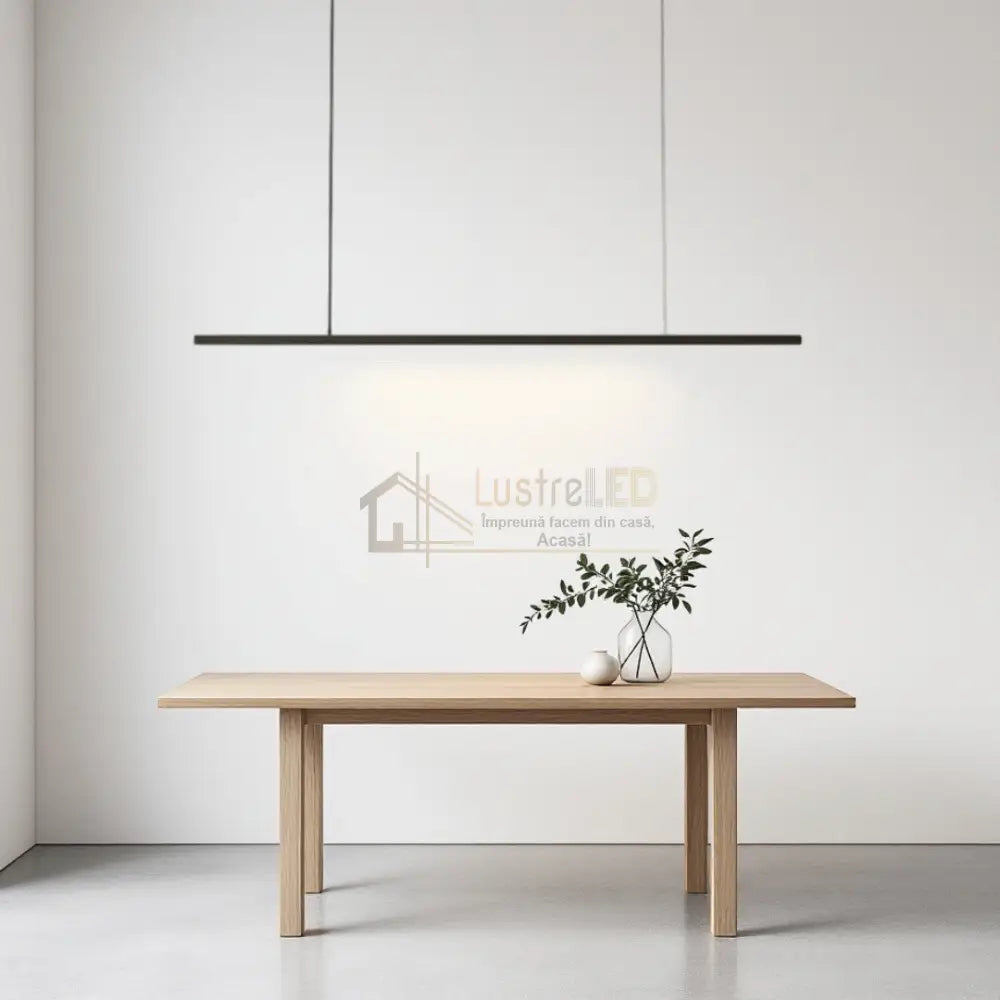 Lustra LED 36W OFFICE Suspendata Black cu Telecomanda SE-P1936-100 BK NEAGRA / SUSPENDATE Lighting Fixtures