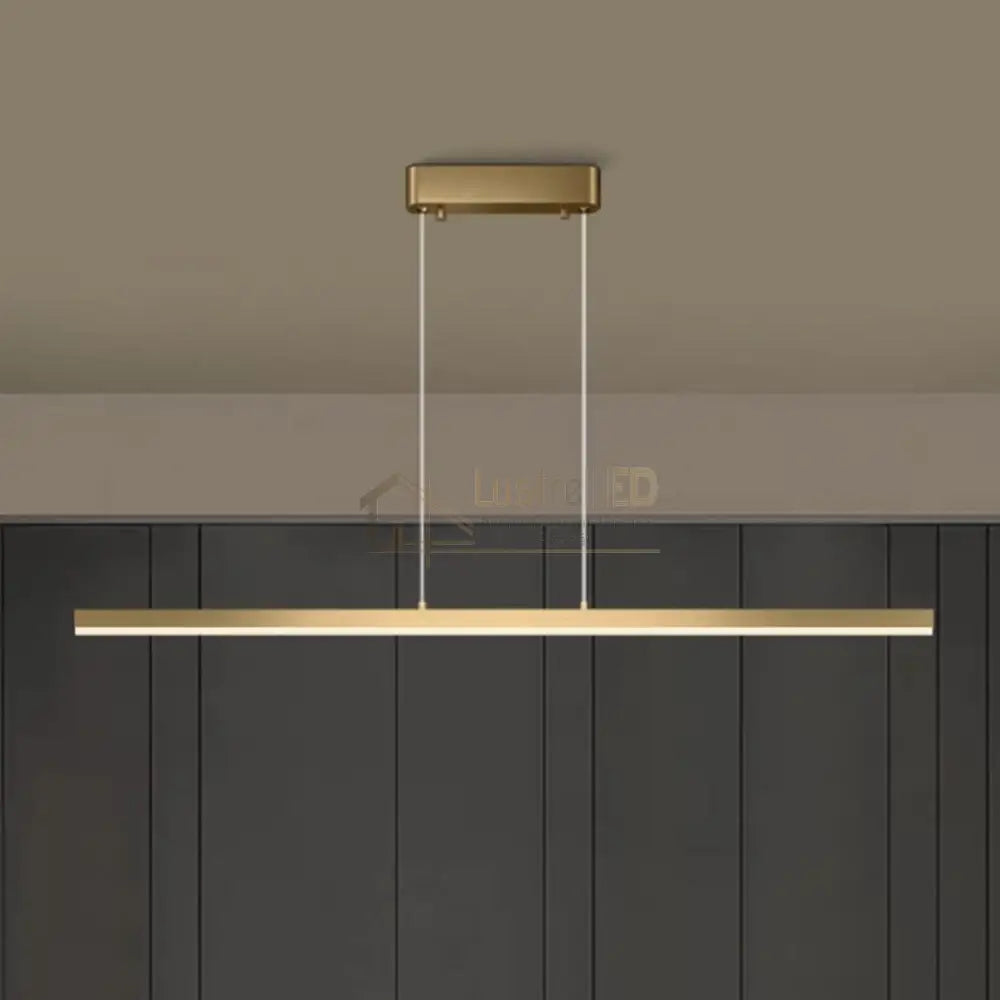 Lustra LED 36W OFFICE Suspendata Gold cu Telecomanda SE-P1936-100 GD AURIE / SUSPENDATE Lighting Fixtures