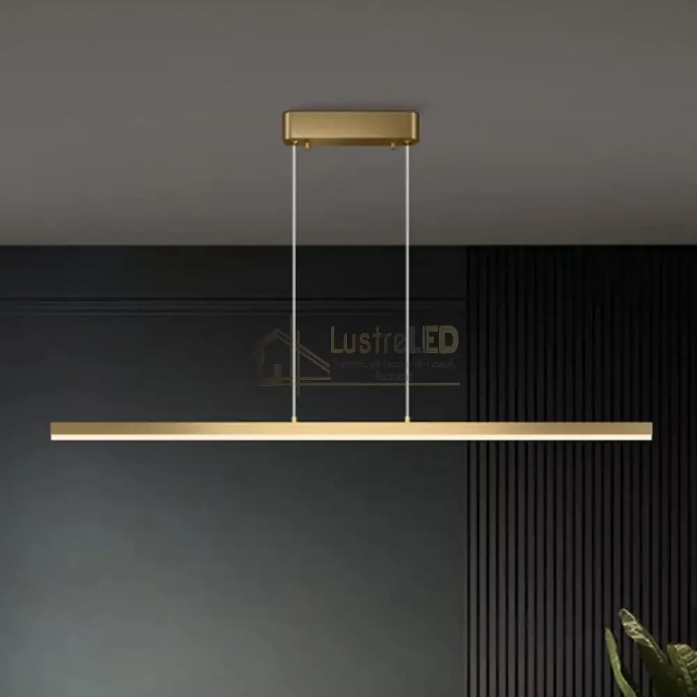 Lustra LED 36W OFFICE Suspendata Gold cu Telecomanda SE-P1936-100 GD AURIE / SUSPENDATE Lighting Fixtures