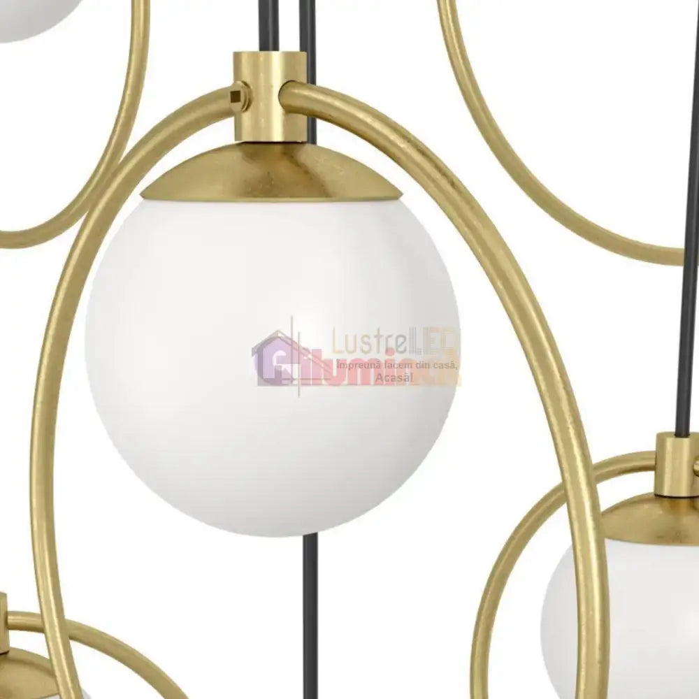 Lustra LED Suspendata Abajur PORTOCOLOM 51W lustreled.ro