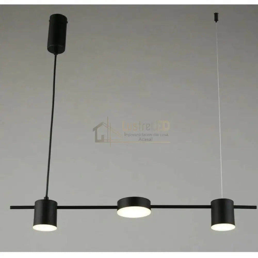 Lustra Led Suspendata Black Echivalent 250W G3849-2 + 1 Lighting Fixtures