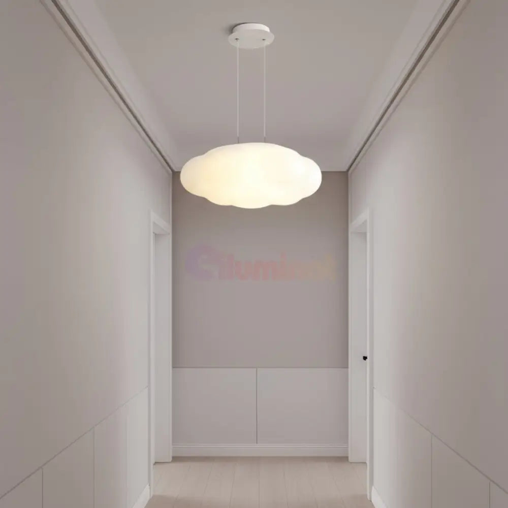 Lustra LED Suspendata Cloud Echivalent 800W Telecomanda Lighting Fixtures