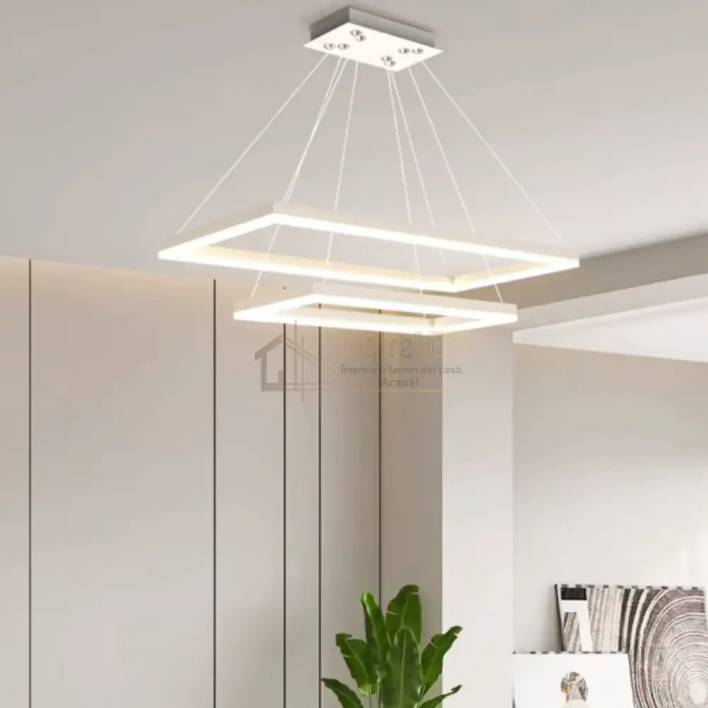 Lustra LED 30W Suspendata White Sails Echivalent 200W (Copy) lustreled.ro