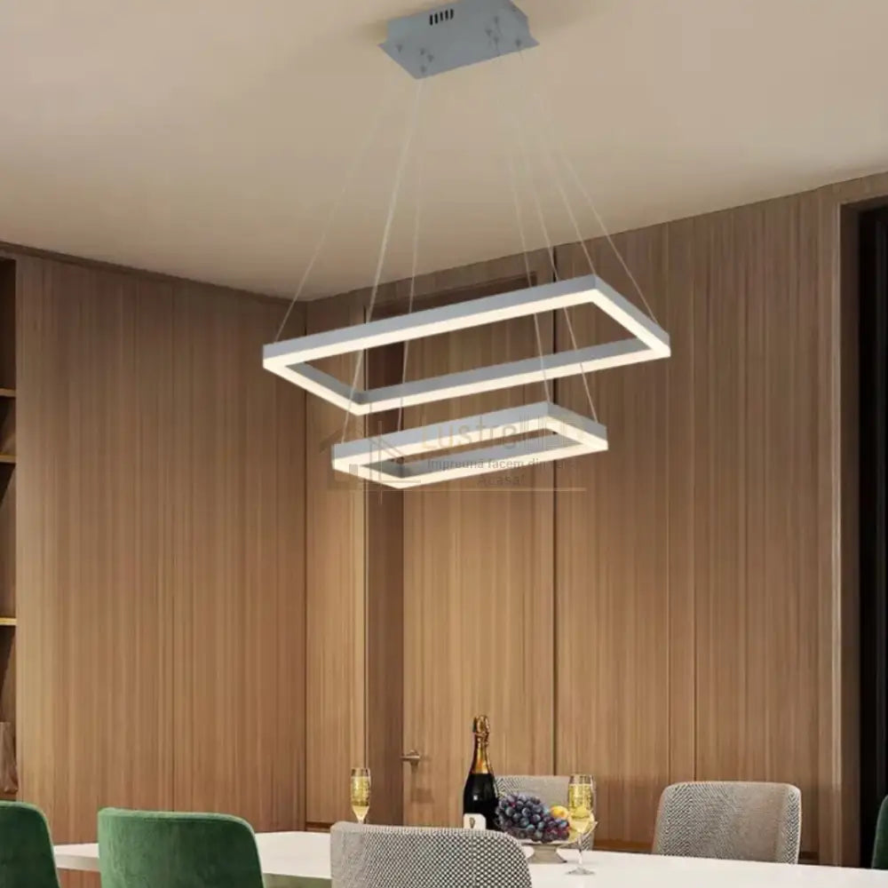 Lustra LED 30W Suspendata White Sails Echivalent 200W (Copy) lustreled.ro