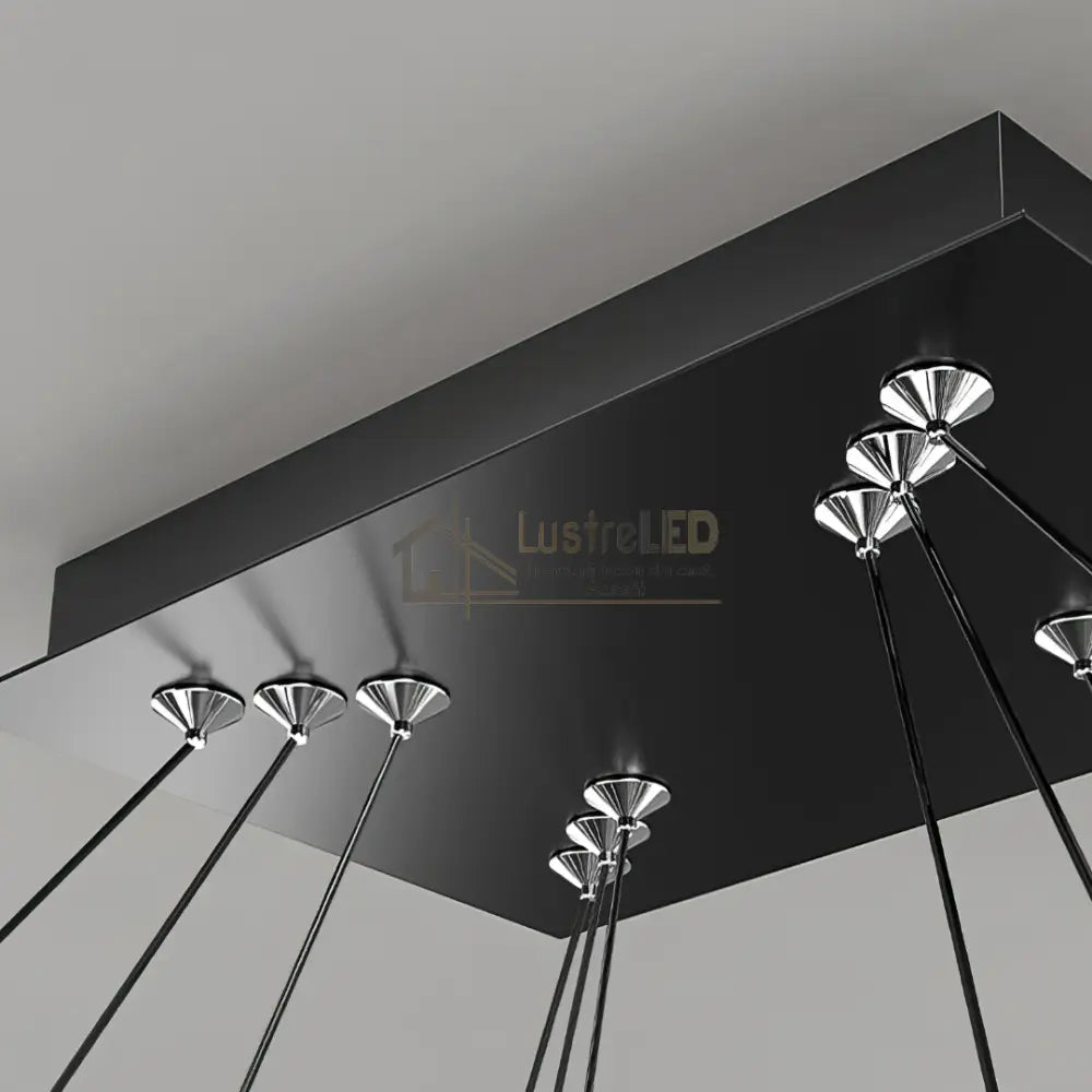 Lustra LED Suspendata Alba (Copy) lustreled.ro