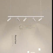 Lustra LED Suspendata cu 5 Spoturi Reglabile JERICO White led ceiling light