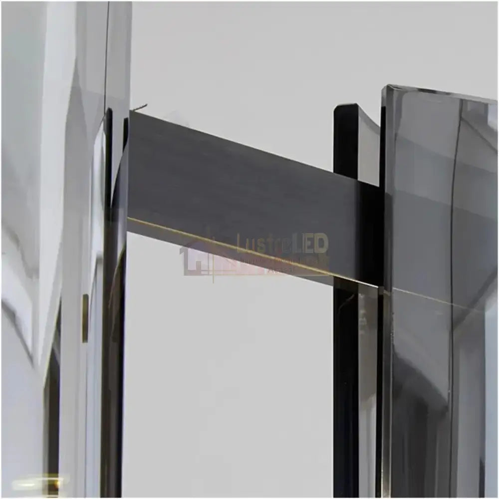 Lustra LED Suspendata Faye G9x5 Modern Black Glass NEAGRA / SUSPENDATE Lighting Fixtures