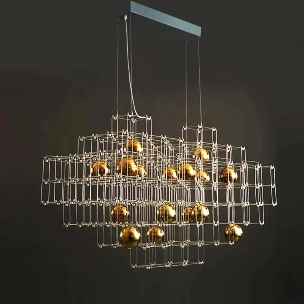 Lustra LED Suspendata Luxury MAGNUS HEART lustreled.ro
