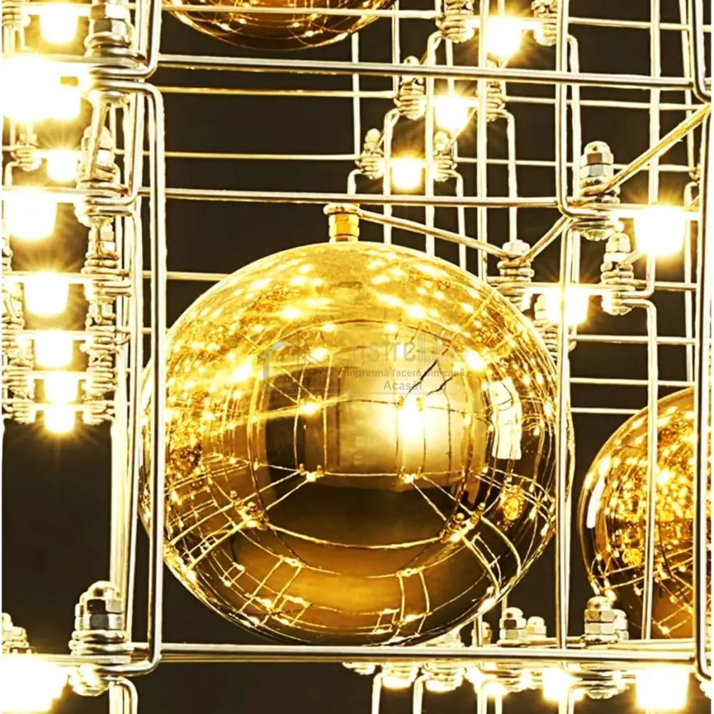 Lustra LED Suspendata Luxury MAGNUS HEART lustreled.ro