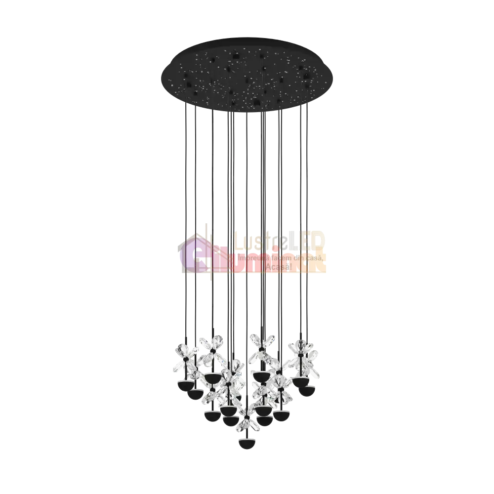 Lustra LED Suspendata Luxury PIANOPOLI 2 Eglo 390277 lustreled.ro