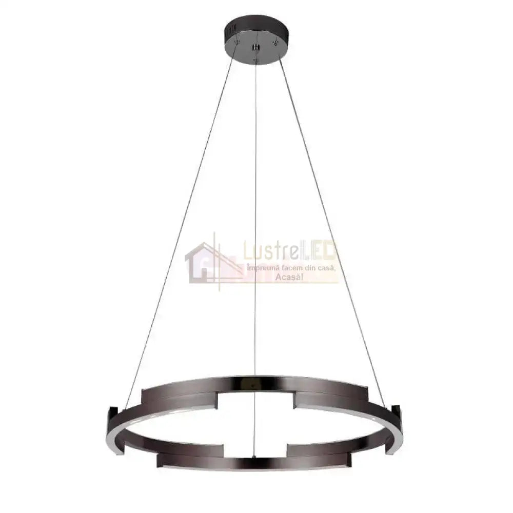 Lustra LED Orbis Cu Telecomanda Wifi 2.4G 3 Culori Black NEAGRA / SUSPENDATE / 60CM Lighting Fixtures