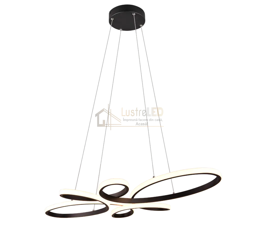 Lustra LED Suspendata LumeLab 32W lustreled.ro