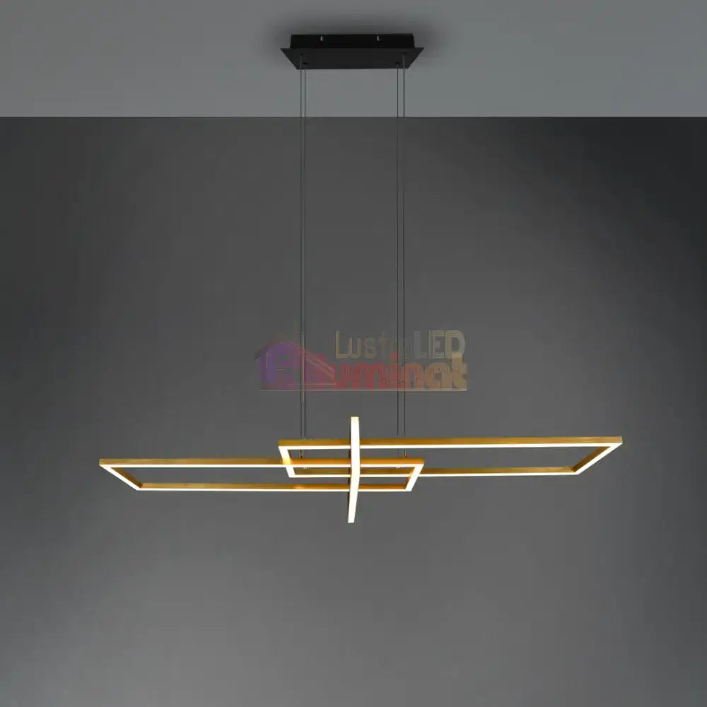 Lustra LED Aurie 34W Suspendata LumaEdge lustreled.ro