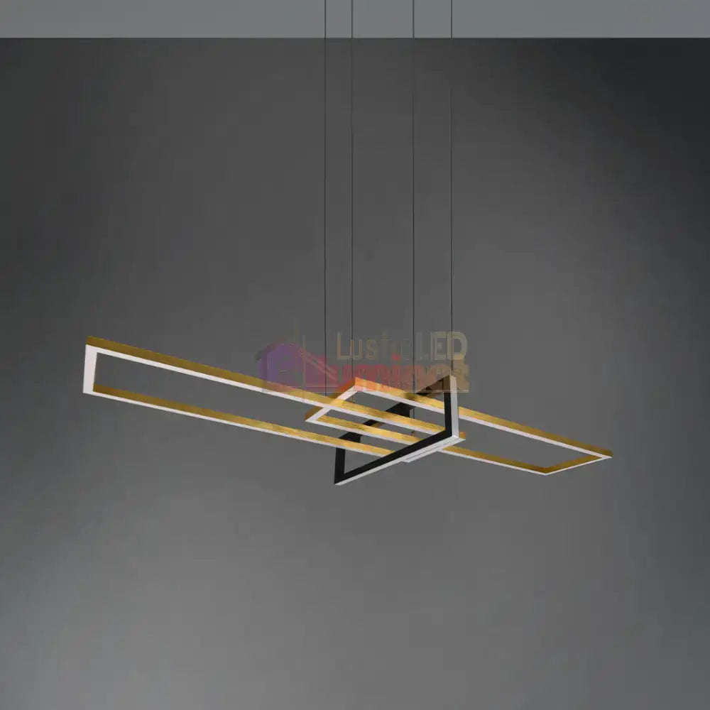 Lustra LED Aurie 34W Suspendata LumaEdge lustreled.ro