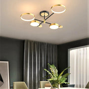 Lustra Led 68W 2 + 2 Dynamo Echivalent 300W Telecomanda Lighting Fixtures