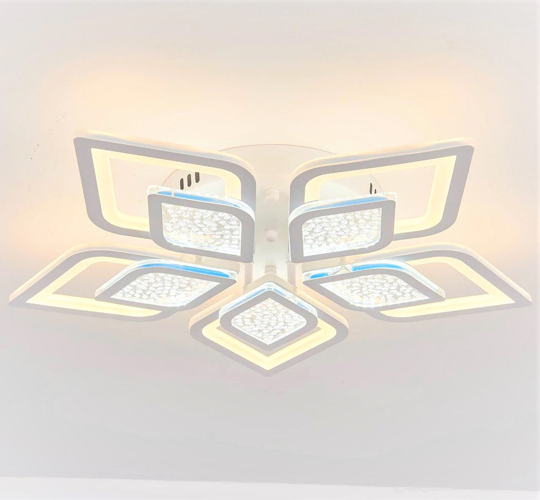 Lustra LED ORTENSIA Telecomanda Echivalent 800W