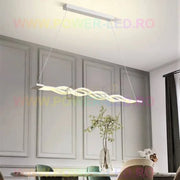 Lustra Led 160W Suspendata Waves Telecomanda Lighting Fixtures