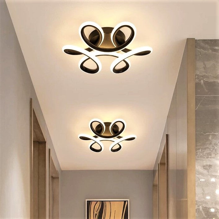 Lustra LED 48W Mariola Neagra Echivalent 200W