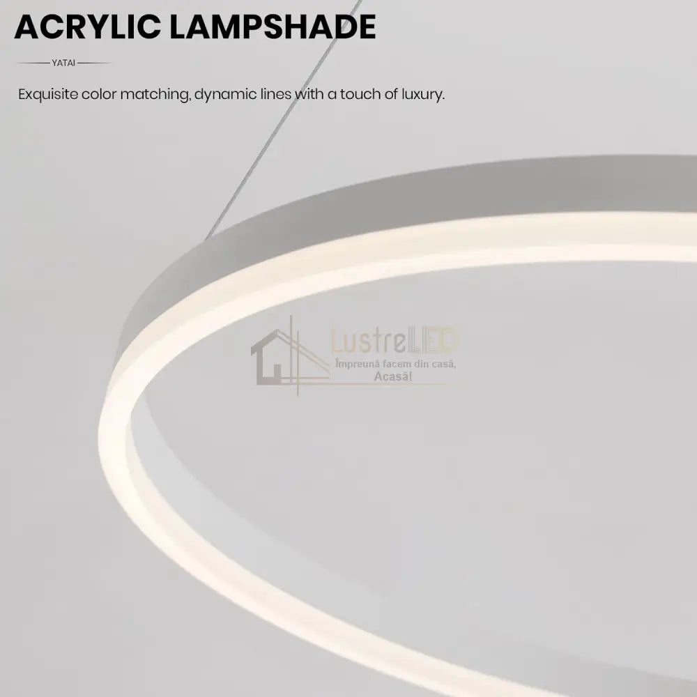 Lustra LED WONDERLAND Alba 1 Segment Echivalent 300W Lighting Fixtures