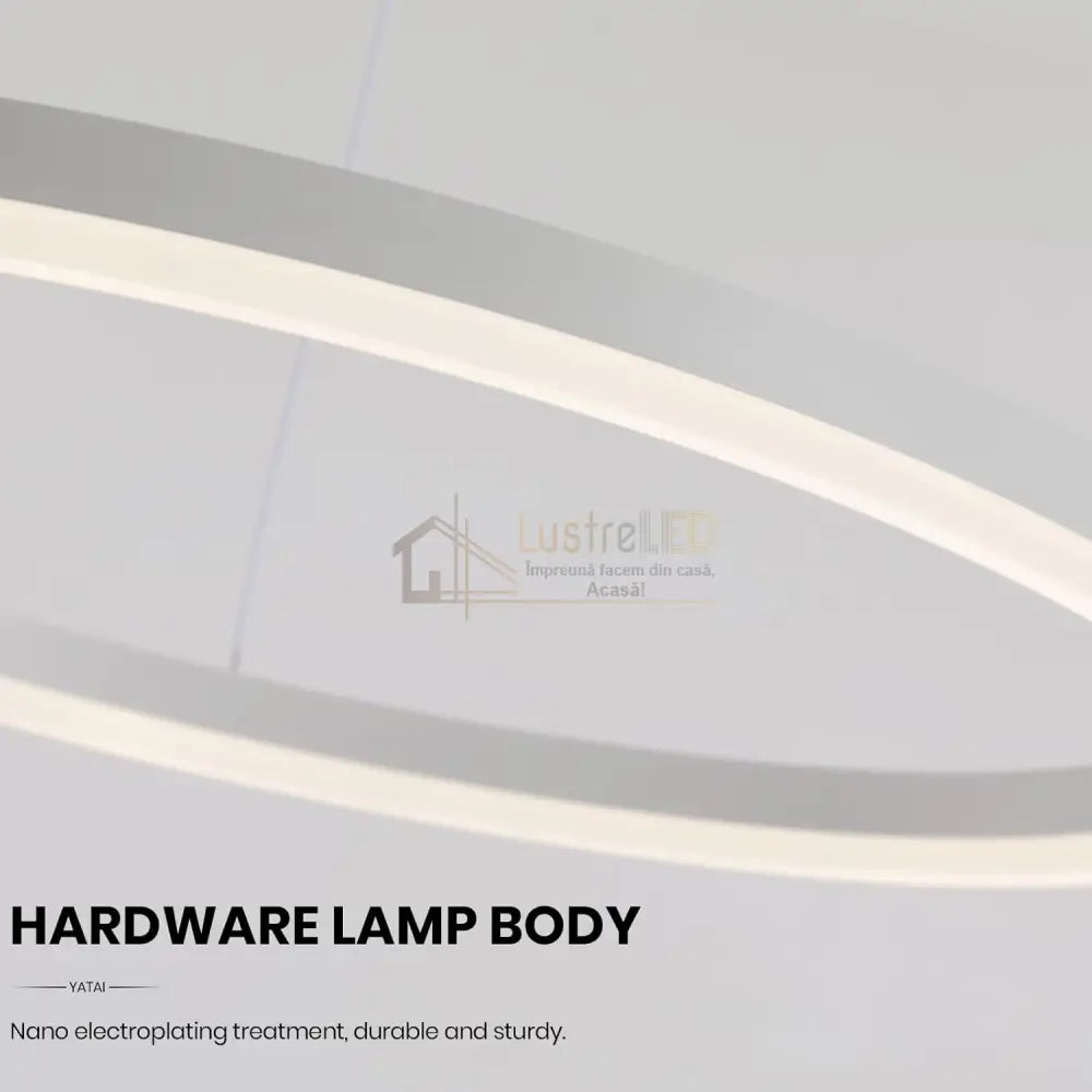 Lustra LED WONDERLAND Alba 1 Segment Echivalent 300W Lighting Fixtures