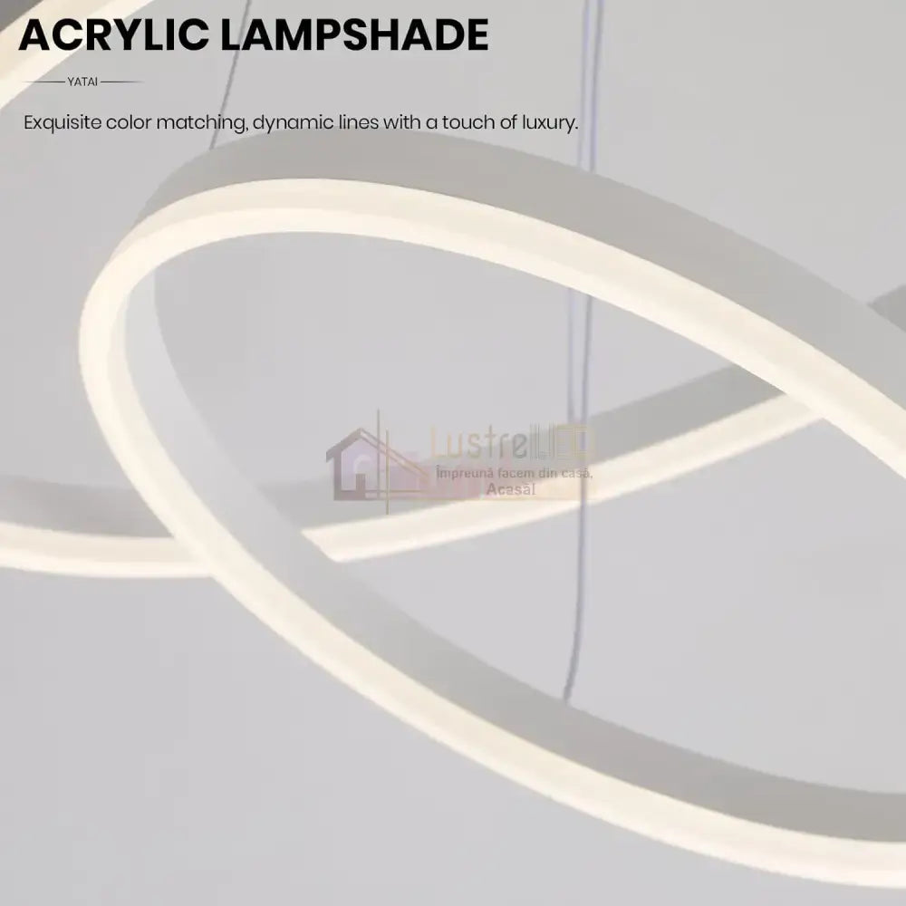 Lustra LED WONDERLAND Alba 2 Segmente Echivalent 400W ALBA / SUSPENDATE Lighting Fixtures