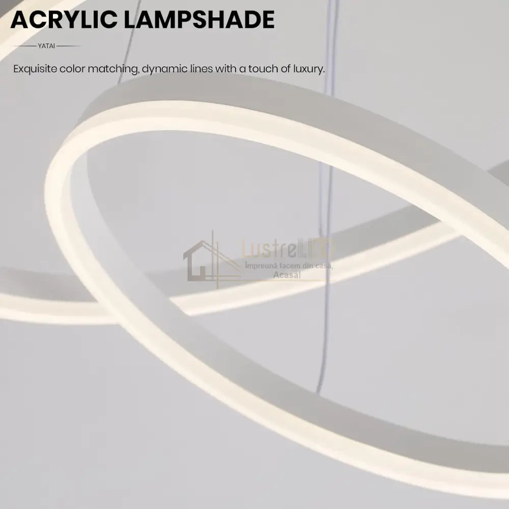 Lustra LED WONDERLAND Alba 2 Segmente Echivalent 400W ALBA / SUSPENDATE Lighting Fixtures