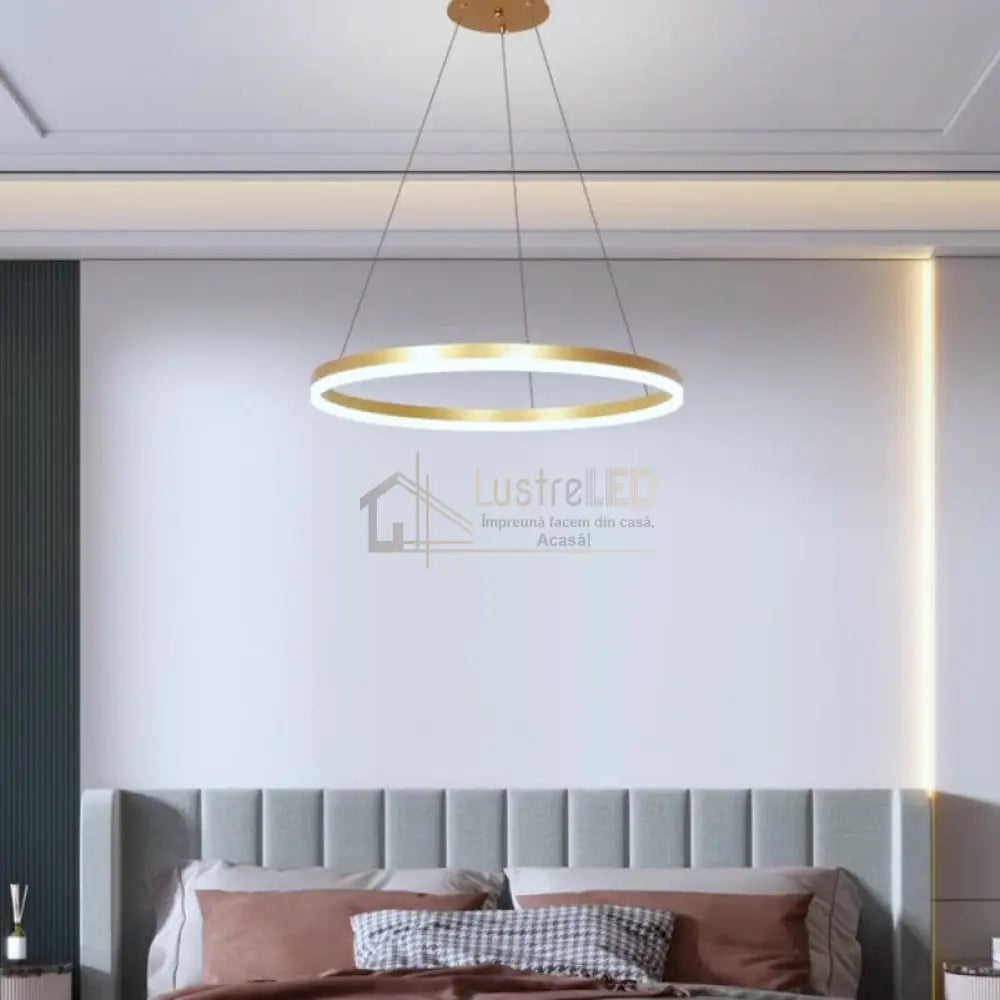 Lustra Led Wonderland Gold 1 Segment Echivalent 300W Lighting Fixtures