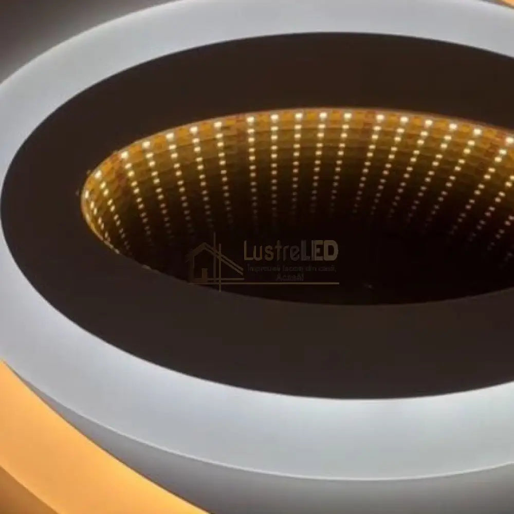Lustra LED YULU ROUND Echivalent 350W Telecomanda Lighting Fixtures