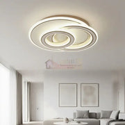 Lustra LED Zefir ROUND Gold Echivalent 100W ALBA / 32CM / CIRCLE DESIGN Lighting Fixtures