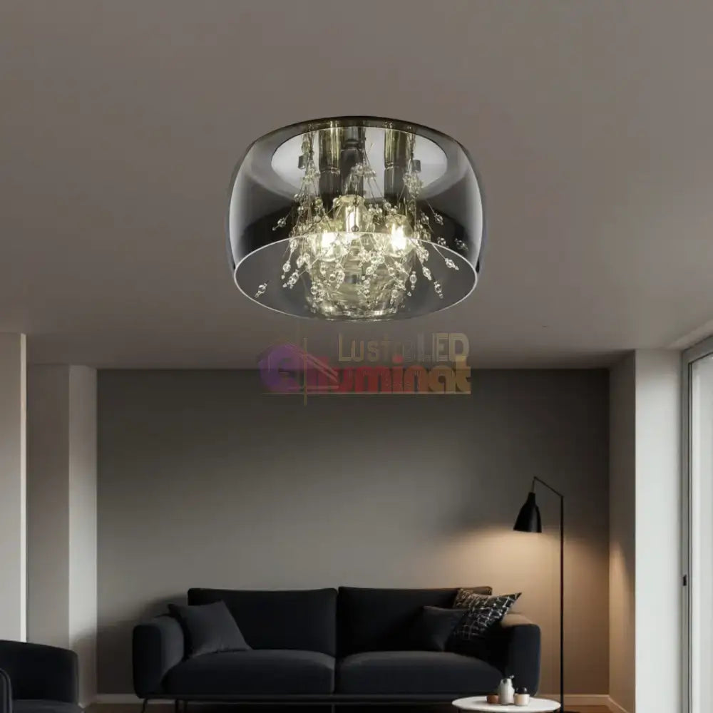 Lustra Chrome 3xE14 ShinePulse 28W lustreled.ro