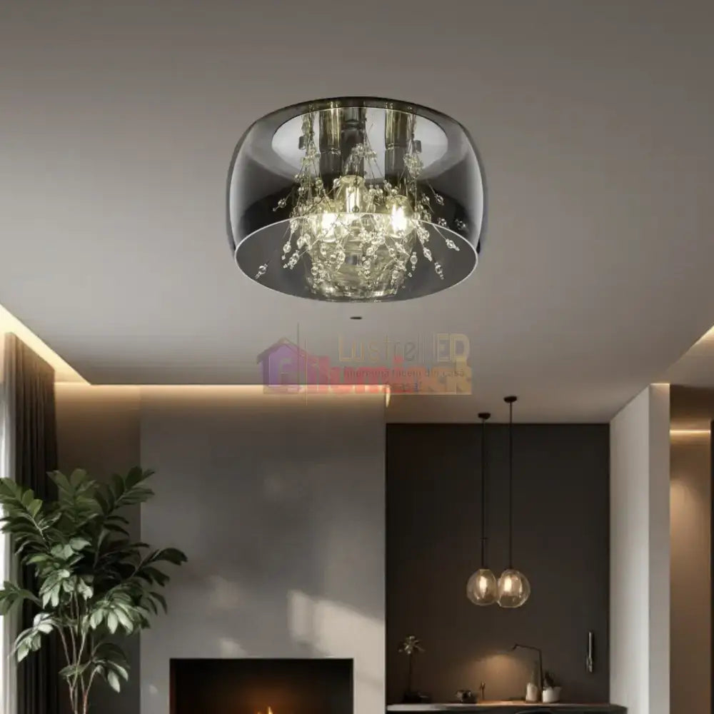 Lustra Chrome 3xE14 ShinePulse 28W lustreled.ro