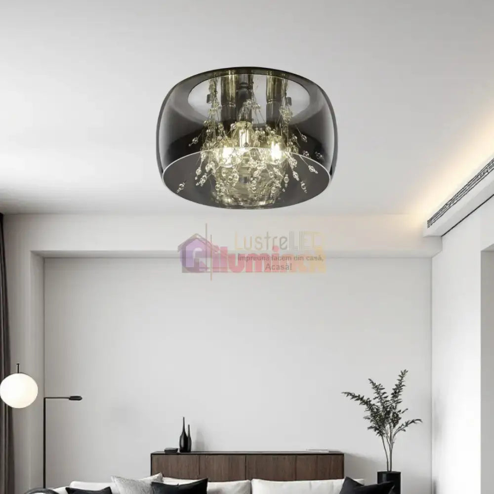 Lustra Chrome 3xE14 ShinePulse 28W lustreled.ro