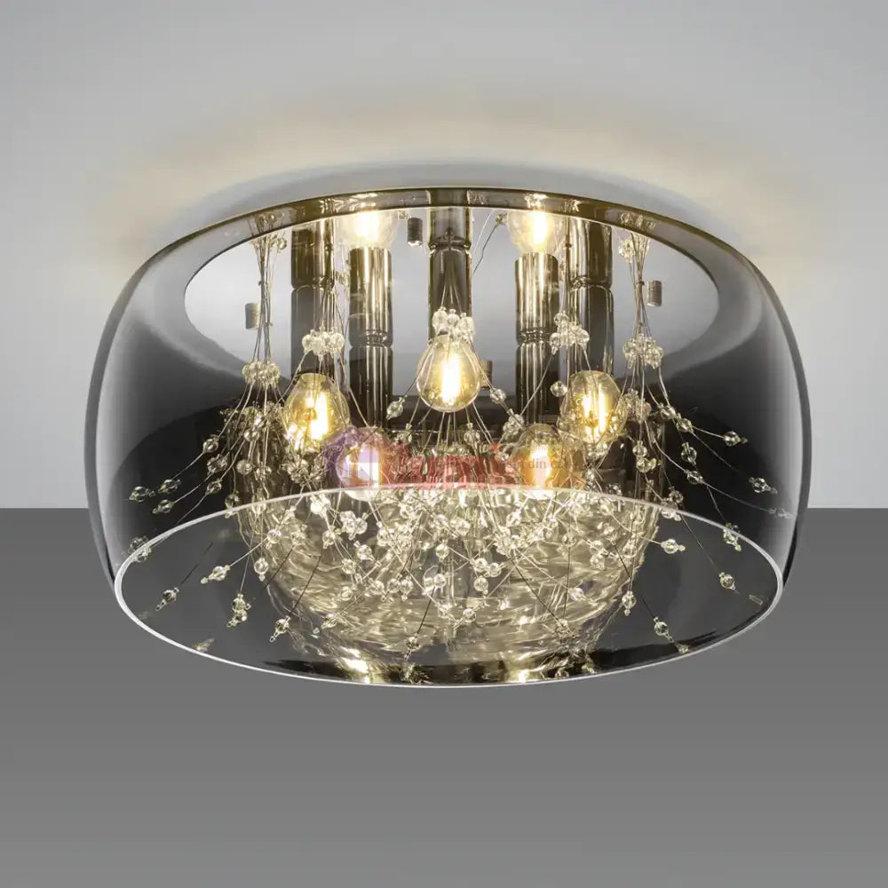 Lustra Luxury CRYSTEL 50cm lustreled.ro
