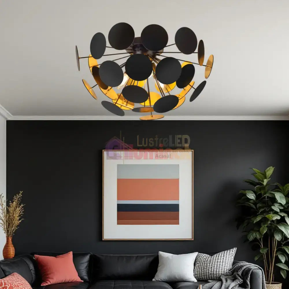 Lustra 3xE14 Disco 40W lustreled.ro