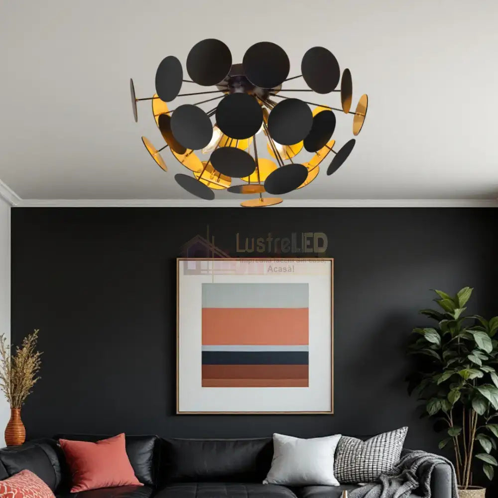 Lustra 3xE14 Disco 40W NEAGRA Lighting Fixtures