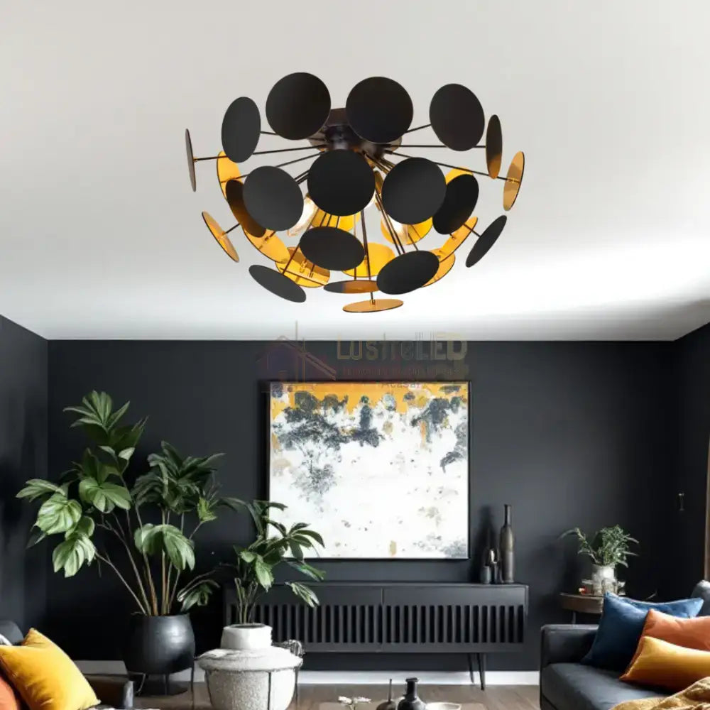 Lustra 3xE14 Disco 40W NEAGRA Lighting Fixtures