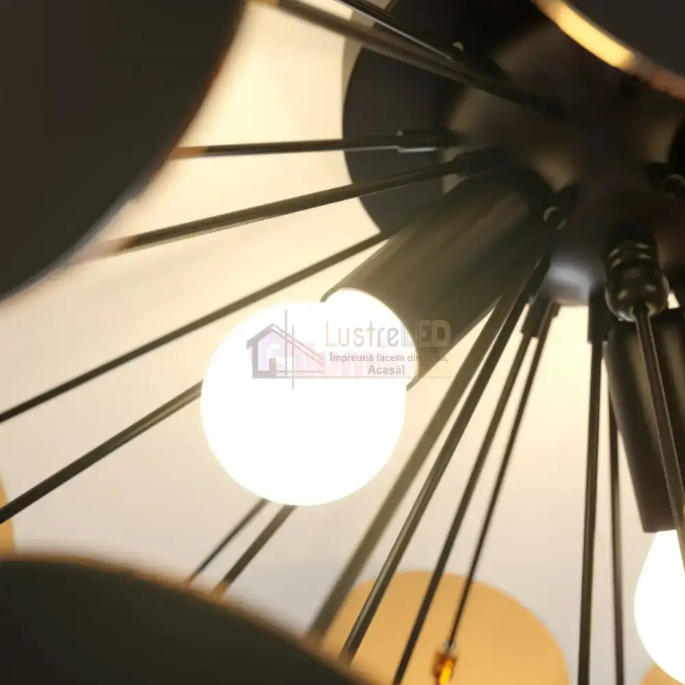 Lustra 3xE14 Disco 40W NEAGRA Lighting Fixtures