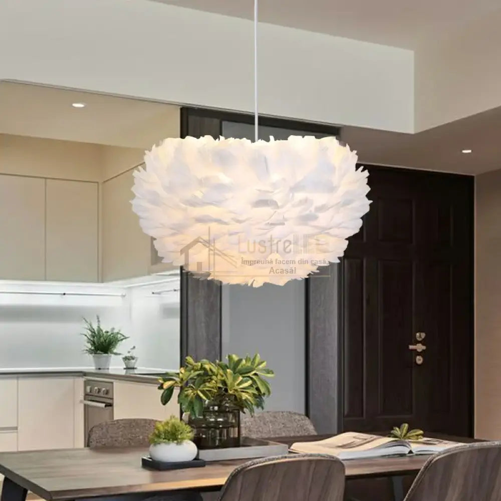 Lustra Luxury Feather Cloud Lighting Fixtures