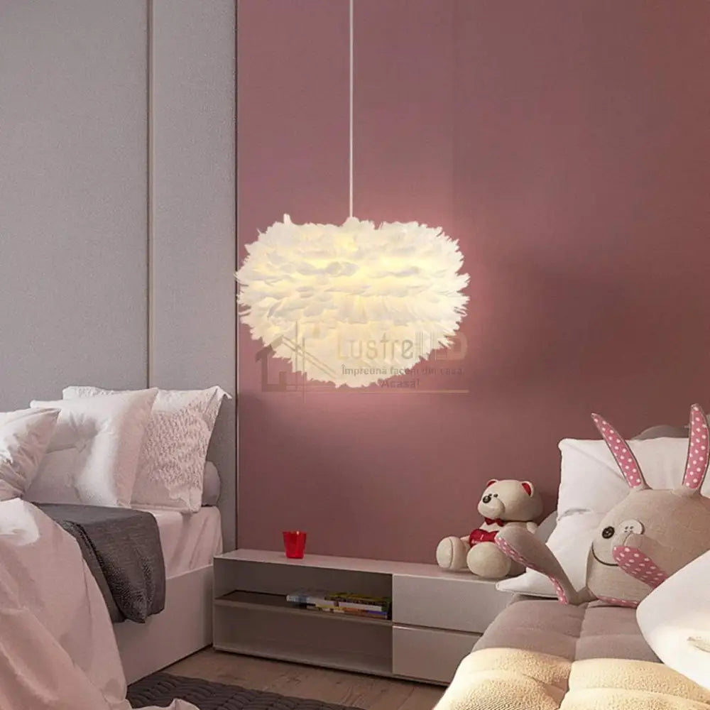 Lustra Luxury Feather Cloud Lighting Fixtures