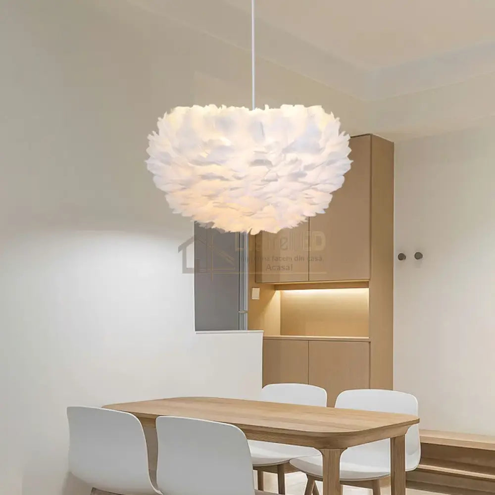 Lustra Luxury Feather Cloud Lighting Fixtures