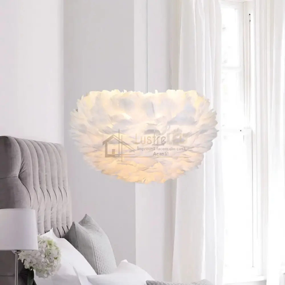 Lustra Luxury Feather Cloud Lighting Fixtures