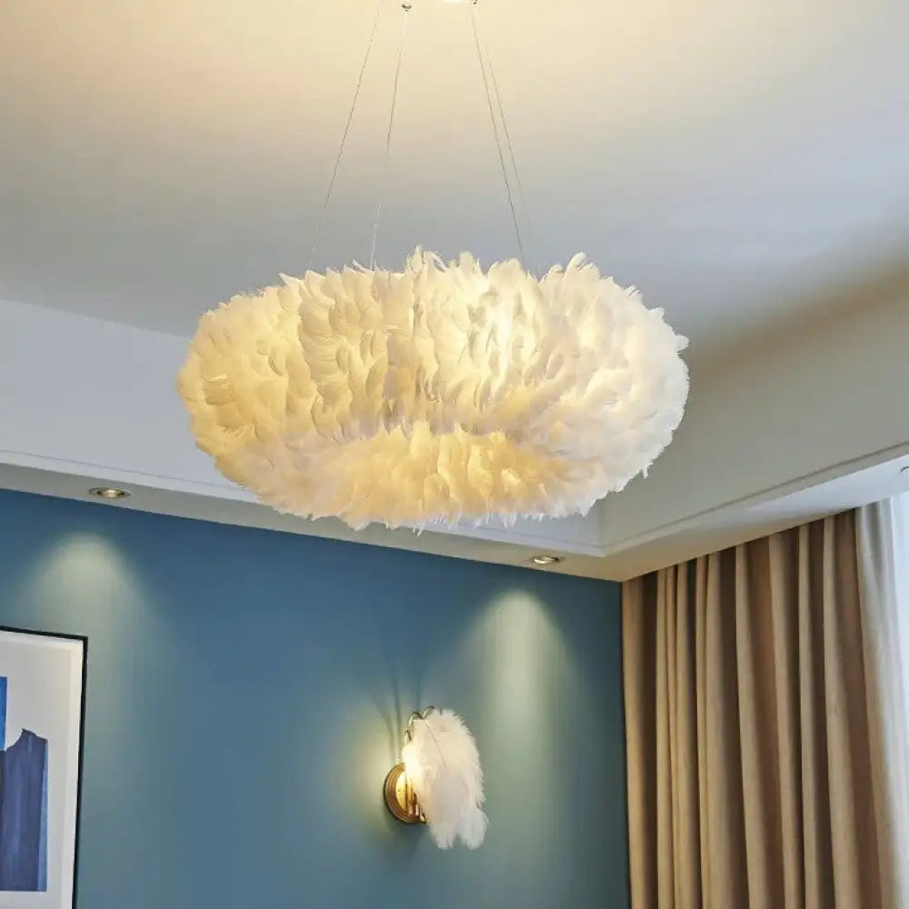 Lustra Luxury Feather Cloud Lighting Fixtures