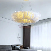 Lustra Luxury Feather Cloud Lighting Fixtures