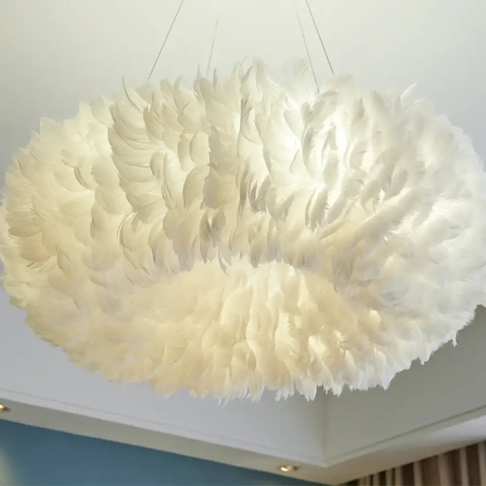 Lustra Luxury Feather Cloud Lighting Fixtures