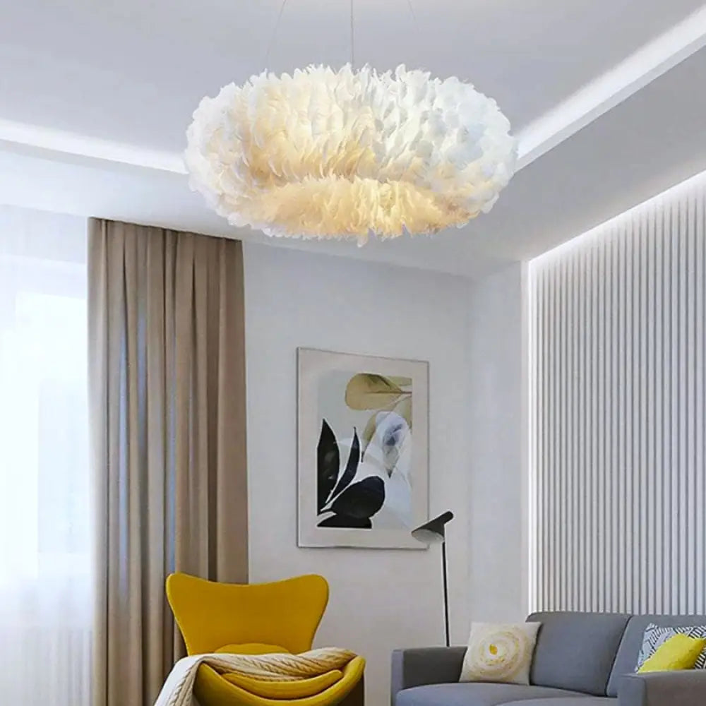 Lustra Luxury Feather Cloud Lighting Fixtures
