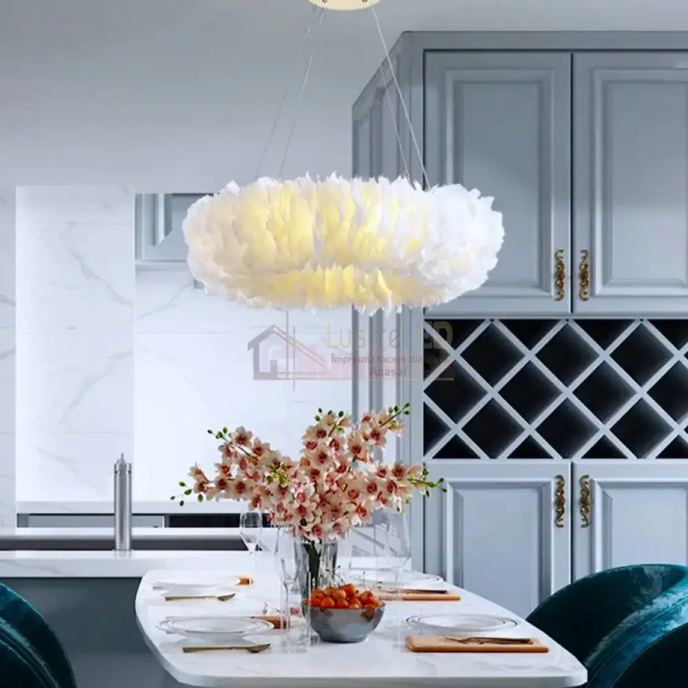 Lustra Luxury Feather Cloud Lighting Fixtures