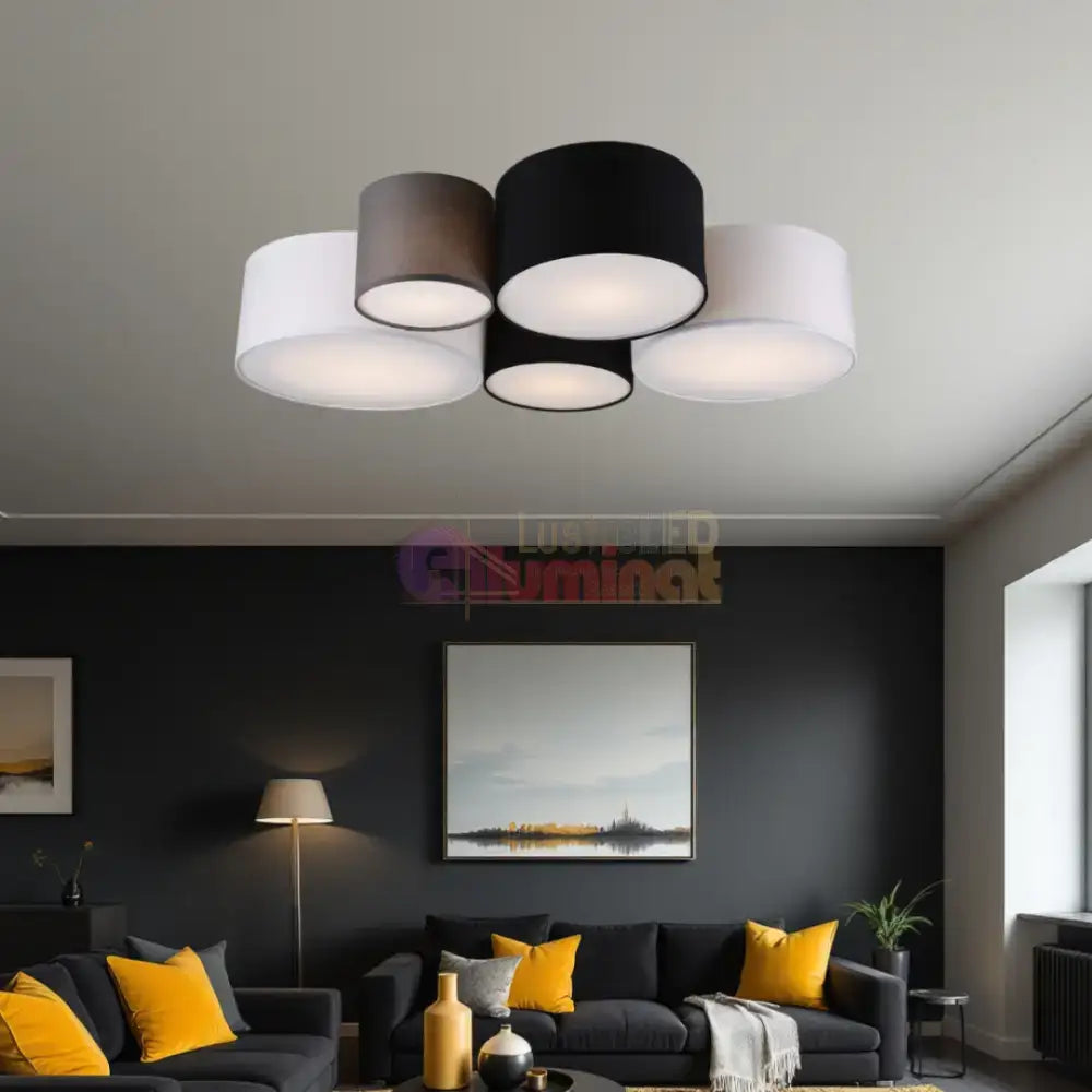 Lustra BrightHaus 5xE27 lustreled.ro