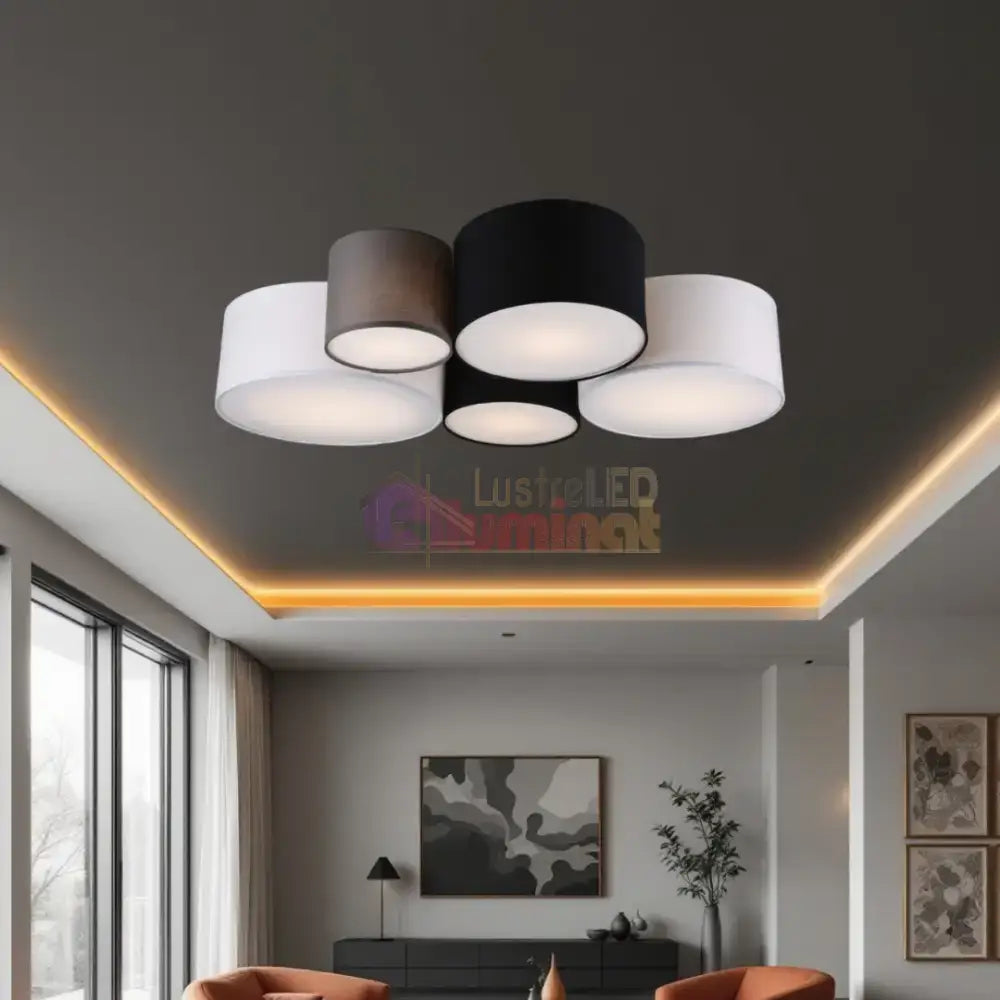 Lustra BrightHaus 5xE27 lustreled.ro